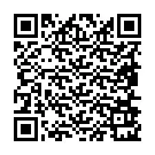 QR-код для номера телефона +19856921326