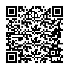 Código QR para número de teléfono +19856921377