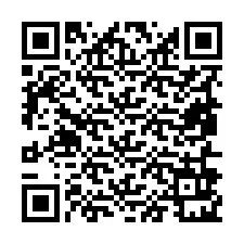 QR-koodi puhelinnumerolle +19856921417