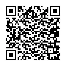 QR-koodi puhelinnumerolle +19856921423