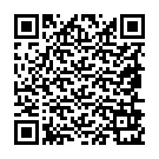 QR-code voor telefoonnummer +19856921438