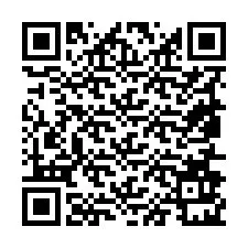 QR-код для номера телефона +19856921789