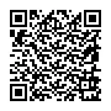 QR-koodi puhelinnumerolle +19856921801