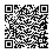 QR-Code für Telefonnummer +19856921848