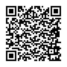 Codice QR per il numero di telefono +19856921856