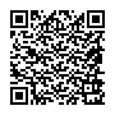 Codice QR per il numero di telefono +19856921879