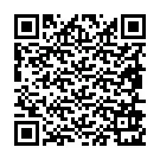 QR Code pour le numéro de téléphone +19856921922