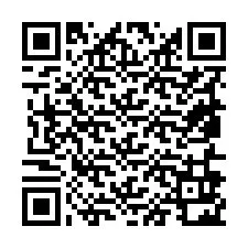 QR-Code für Telefonnummer +19856922009