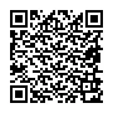 QR-code voor telefoonnummer +19856922037