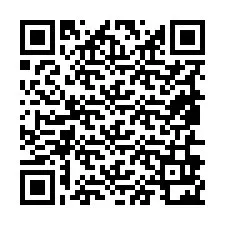 QR-koodi puhelinnumerolle +19856922059