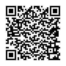 Codice QR per il numero di telefono +19856922099