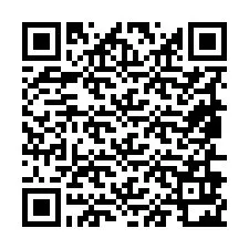 QR Code pour le numéro de téléphone +19856922169