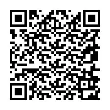 Código QR para número de teléfono +19856922200