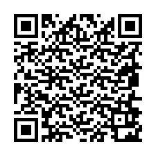 QR-koodi puhelinnumerolle +19856922244