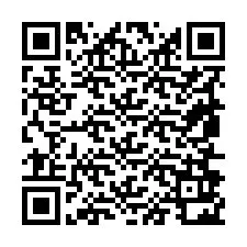 QR код за телефонен номер +19856922291