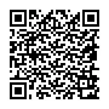 Código QR para número de teléfono +19856922448