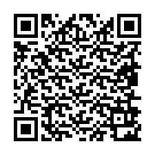 QR-koodi puhelinnumerolle +19856922496