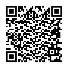 Código QR para número de teléfono +19856922533