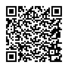 QR-koodi puhelinnumerolle +19856922541