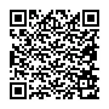 Código QR para número de teléfono +19856922723