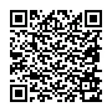 Codice QR per il numero di telefono +19856922743