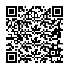 QR-код для номера телефона +19856925003