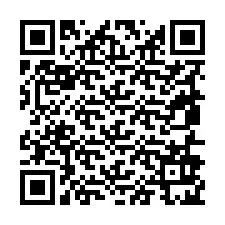 QR-koodi puhelinnumerolle +19856925900