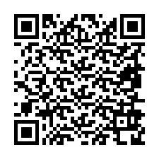 Codice QR per il numero di telefono +19856928893