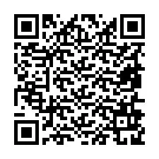 QR-code voor telefoonnummer +19856929547