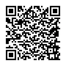 QR-code voor telefoonnummer +19856961949