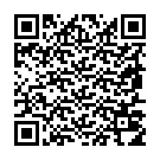 QR-Code für Telefonnummer +19857014514