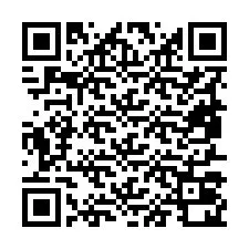 Código QR para número de telefone +19857020043