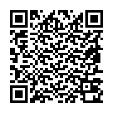 QR код за телефонен номер +19857020059