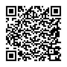 QR Code pour le numéro de téléphone +19857020065