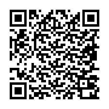 QR-код для номера телефона +19857020136