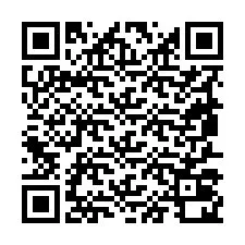 QR-Code für Telefonnummer +19857020154