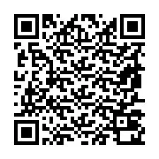 QR-koodi puhelinnumerolle +19857020155