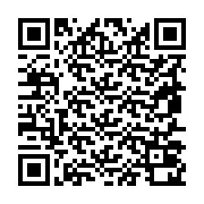 QR Code pour le numéro de téléphone +19857020210