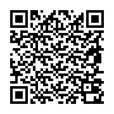 QR код за телефонен номер +19857020220