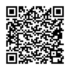 QR-код для номера телефона +19857020263