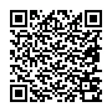 QR код за телефонен номер +19857020513