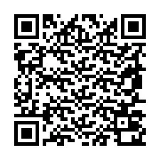 QR Code pour le numéro de téléphone +19857020530