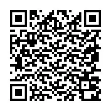 Codice QR per il numero di telefono +19857020534