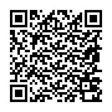 QR Code pour le numéro de téléphone +19857020565