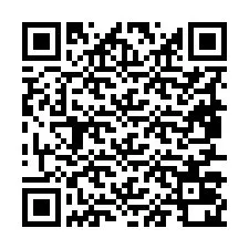 QR-koodi puhelinnumerolle +19857020582