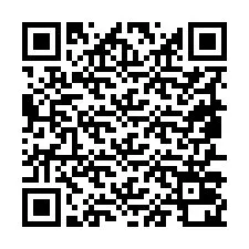 QR-Code für Telefonnummer +19857020658