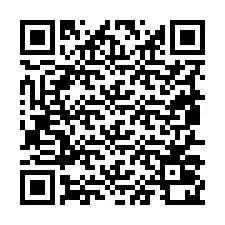 Kode QR untuk nomor Telepon +19857020754