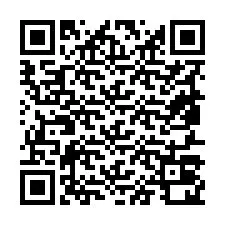 QR-код для номера телефона +19857020809