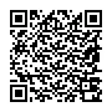 QR код за телефонен номер +19857020835