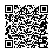 QR Code สำหรับหมายเลขโทรศัพท์ +19857020877